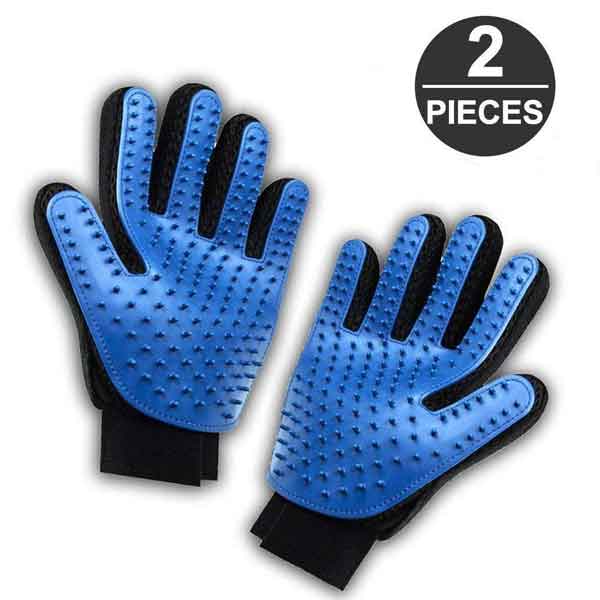 Gant Anti-poils Pour Animaux - 1 Paire, électrostatique, Doux, Pour Chats Et Chiens, Retrait Efficace - 2