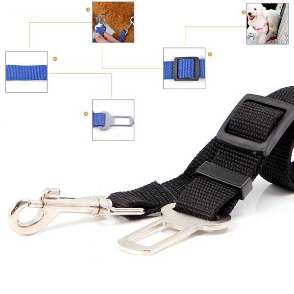 Ceinture De Sécurité Fidelami Pour Animaux - Réglable Et Robuste