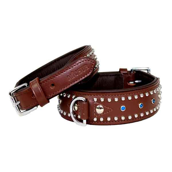 Collier en cuir réglable style cowgirl sud-ouest rodéo sauvage
