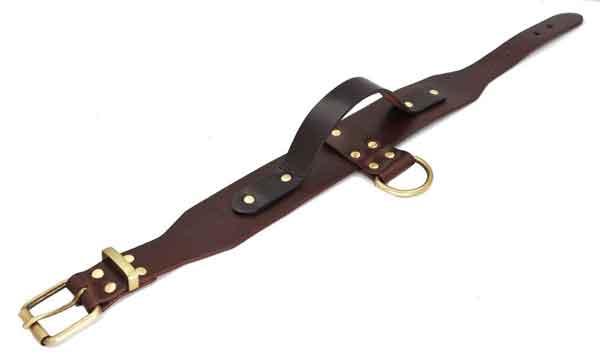 Collier en Cuir Double Arizona - Boutique du Compagnon